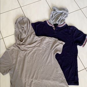 Forever 21 Hooded Tee Bundle of 2